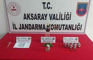 Aksaray jandarmadan uyuşturucu operasyonu