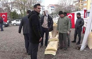 Aksaray’da 423 çiftçiye tohum desteği