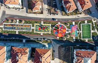 Aksaray’da parklara 19 yeni çok amaçlı spor sahası...