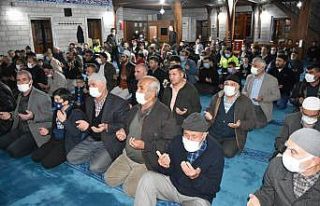 Aksaray’da şehitler için mevlit okutuldu