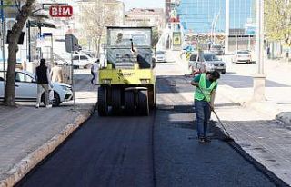 Akşemsettin Caddesi asfaltlandı
