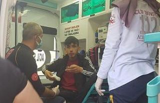 Alacak verecek kavgasında 1 şahıs yaralandı