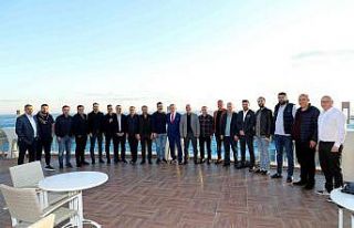 Alanyaspor yönetim kurulu iftarda buluştu