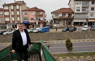 Alaplı’da üst geçit çalışmaları başlandı