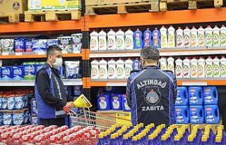 Altındağ’da zabıtadan 1 ayda bin 53 denetim