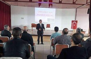 Altıntaş’ta çiftçiler sulama suyu konusunda...