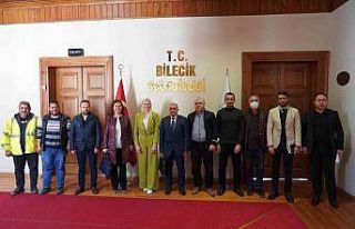 Altyapı çalışmalarının son durumu için bir...