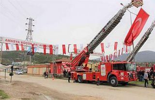 Amasya’da sanayi sitesine itfaiye istasyonu açıldı