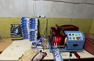 Antalya’da 310 bin adet makaron ele geçirildi