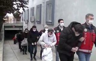 Araç kiralama operasyonunda 18 tutuklama