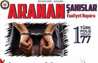 Arama kararı bulunan 9 kişi yakalandı