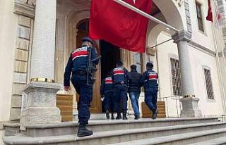 Aranan şahıs, Sinop’a adım attığında jandarma...