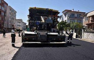 Asfalt sezonu açıldı, 16 sokak yenilendi