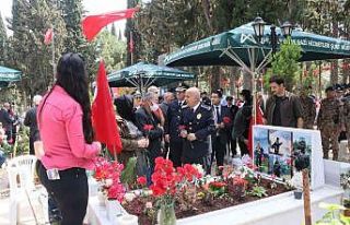 Aslan, şehitleri unutmadı