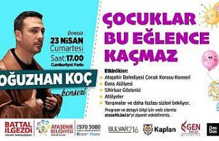 Ataşehir’de 23 Nisan coşkusu yaşanacak