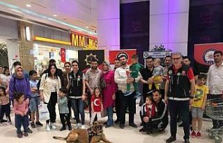 AVM’de narkotik köpeğiyle uyuşturucuyla mücadele