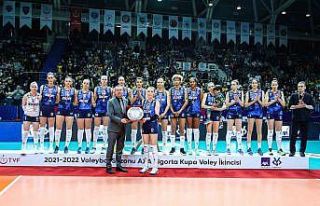 AXA Sigorta Kadınlar Kupa Voley’in şampiyonu VakıfBank