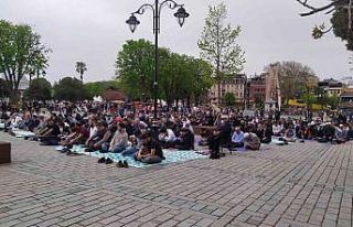 Ayasofya’da bir ilk yaşandı