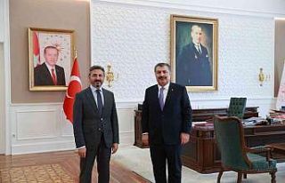 Aydın, Sağlık Bakanı Koca ile görüştü
