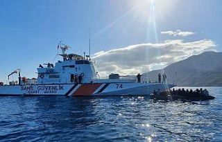 Aydın’da 37 düzensiz göçmen kurtarıldı