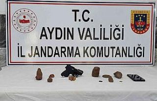 Aydın’da Mezopotamya dönemi eserler yakalandı