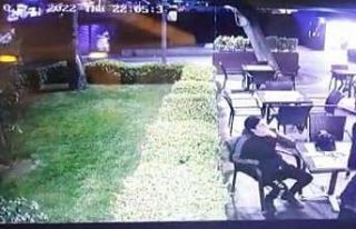 Azeri koca dehşeti güvenlik kameralarına saniye...