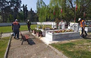 Bafra’da bayram temizliği