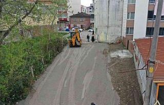 Bafra’da yol sorunları çözülüyor