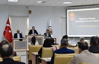 Bağımlılıkla Mücadele Koordinasyon toplantısı...