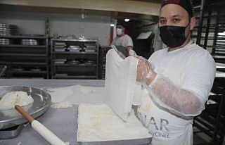 Baklavacıların Ramazan mesaisi sürüyor