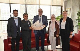 Bal üreticilerinden Başkan Ergün’e teşekkür...