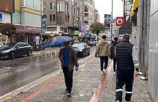 Balıkesir’de sağanak yağış etkili oldu