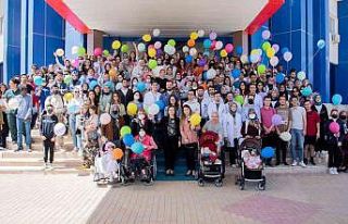 Balonlar, primer immün yetmezliğine dikkat çekmek...