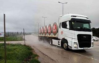 Bandırma’da iki gündür sağanak yağış etkili...