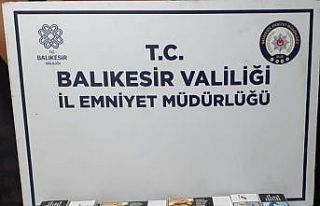 Bandırma’da kaçak tütün operasyonu