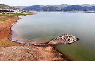 Barajda korkutan görüntüden eser kalmadı