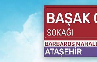 Başak Cengiz’in adı Ataşehir’deki sokağa verildi