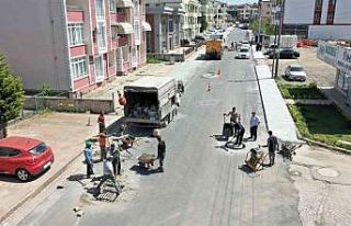 Başiskele’de 4 cadde boydan boya asfaltlandı