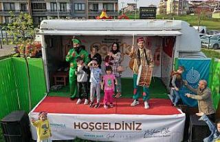 Başiskele’de mahalleler çocukların sevinciyle...