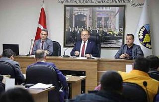 Başkan Akın meclis üyelerini bilgilendirdi