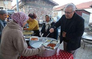Başkan Arslan her akşam başka bir gönül sofrasına...