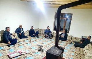 Başkan Arvas iftarını Şanlı ailesinin evinde...