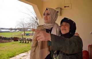 Başkan Ayşe Çakmak, şehit muhtarın ailesini ziyaret...