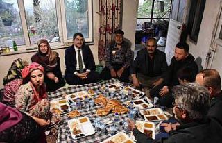 Başkan Çelik iftarı Gökbellilerle, sahuru Kağızmanlılarla...