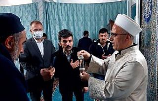 Başkan Ceyhun’un, “Sakal-ı Şerif” ziyareti