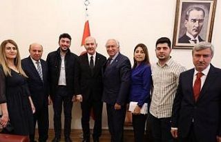 Başkan Ceylan, İçişleri Bakanı Süleyman Soylu...
