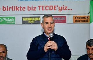 Başkan Çınar, Tecde sakinleriyle buluştu