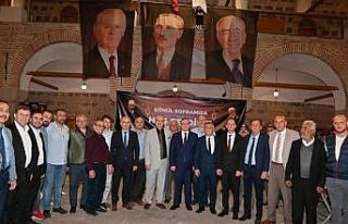 Başkan Ergün, MHP’nin iftarında partililerle...