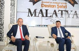 Başkan Gürkan, TİGEM Müdürü Akın’ı kabul...