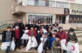 Başkan Hatif Çadırcı çocuklarla bir araya geldi